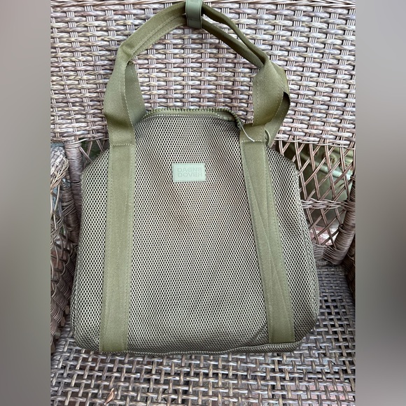 Dagne Dover Landon Moss Green Large Air Mesh Carryall Bag - Picture 6 of 9